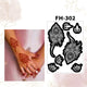 Fanah Henna Stencil FH-302