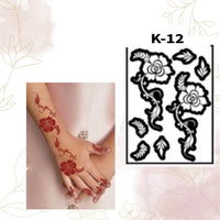 Fanah Henna Stencil K-12