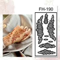 Fanah Henna Stencil FH-190