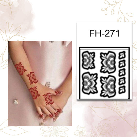 Fanah Henna Stencil FH-271