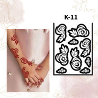Fanah Henna Stencil K-11