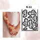 Fanah Henna Stencil K-11