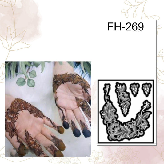 Fanah Henna Stencil FH-269