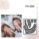 Fanah Henna Stencil FH-269