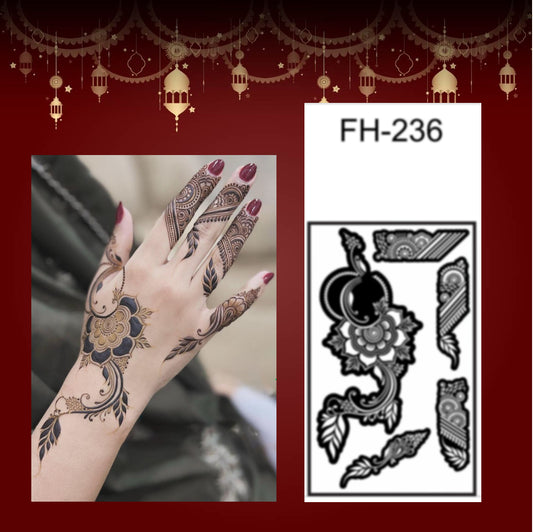 Fanah Henna Stencil FH-236