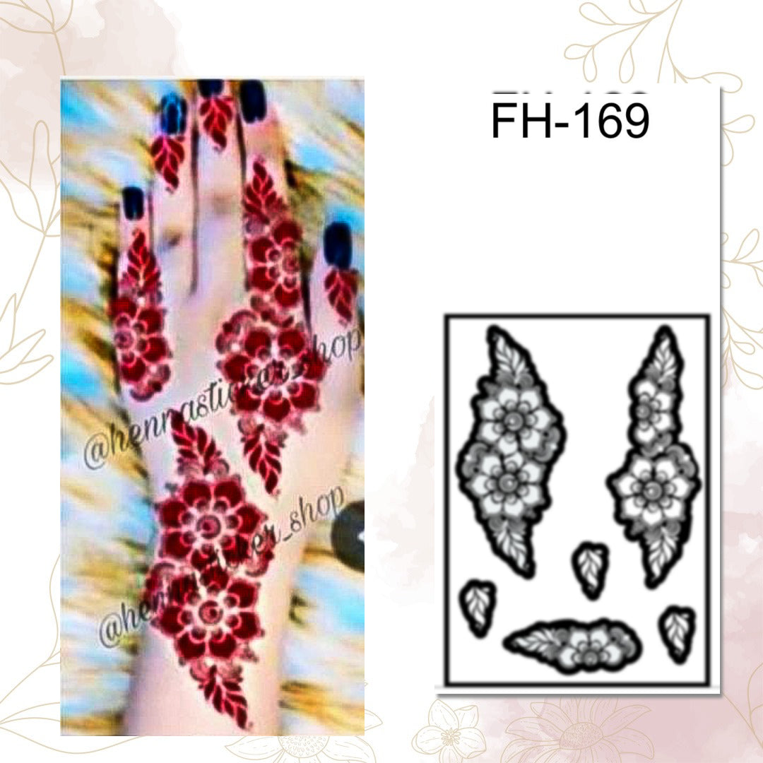 Fanah Henna Stencil FH-169