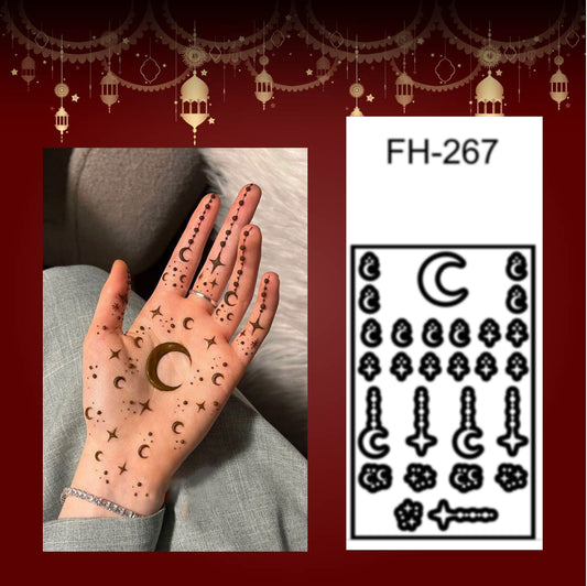 Fanah Henna Stencil FH-267