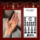 Fanah Henna Stencil FH-267