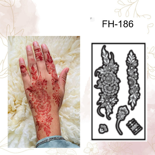 Fanah Henna Stencil FH-186